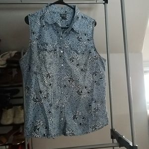 Denim vest